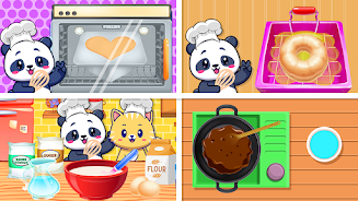 Kid Cakes Maker Cooking Bakery Скриншот 2