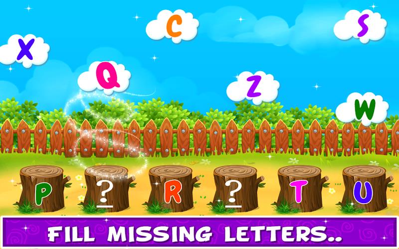 Kids Letters Learning Game Tangkapan skrin 2