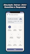 Simulado Detran 2023 Capture d'écran 0