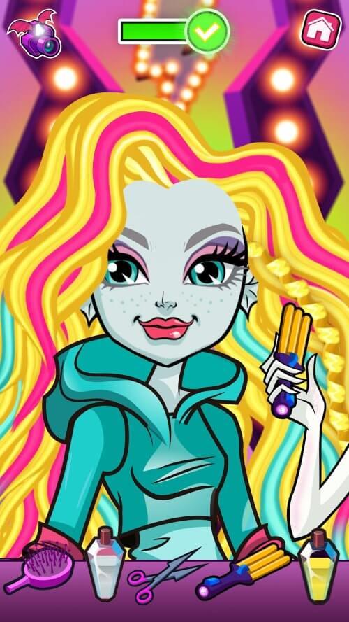 Monster High Beauty Salon Ekran Görüntüsü 0