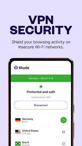 Skyda - Chats & VPN স্ক্রিনশট 3