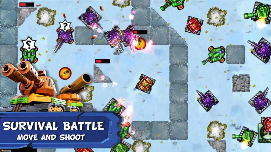 Tank Battles 2D Скриншот 0
