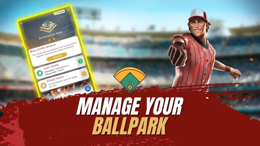 Astonishing Baseball Manager Capture d'écran 3