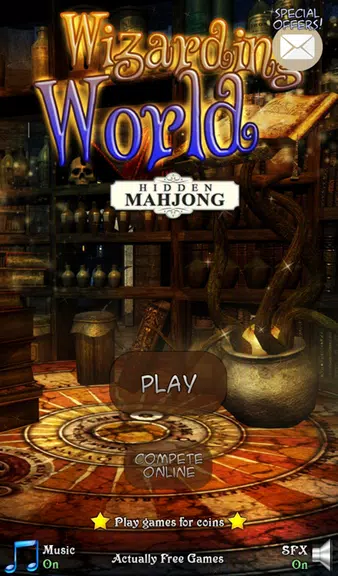 Schermata Mahjong: A Wizards World 0
