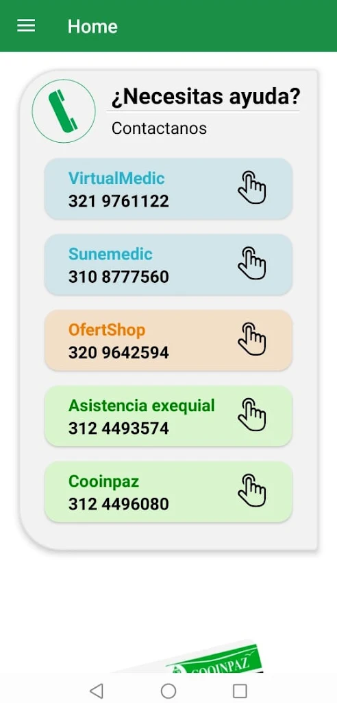 Inverpaz應用截圖第2張