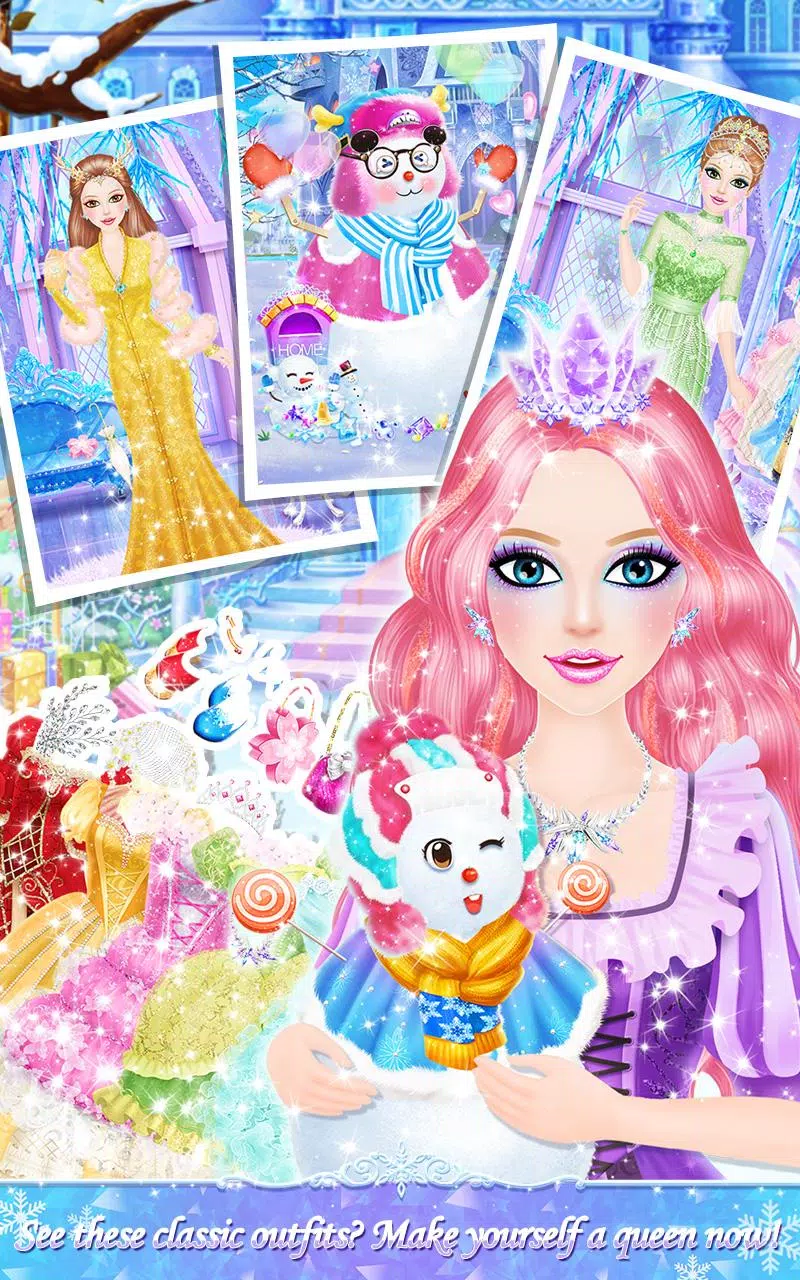 Princess Salon: Frozen Party Captura de tela 3