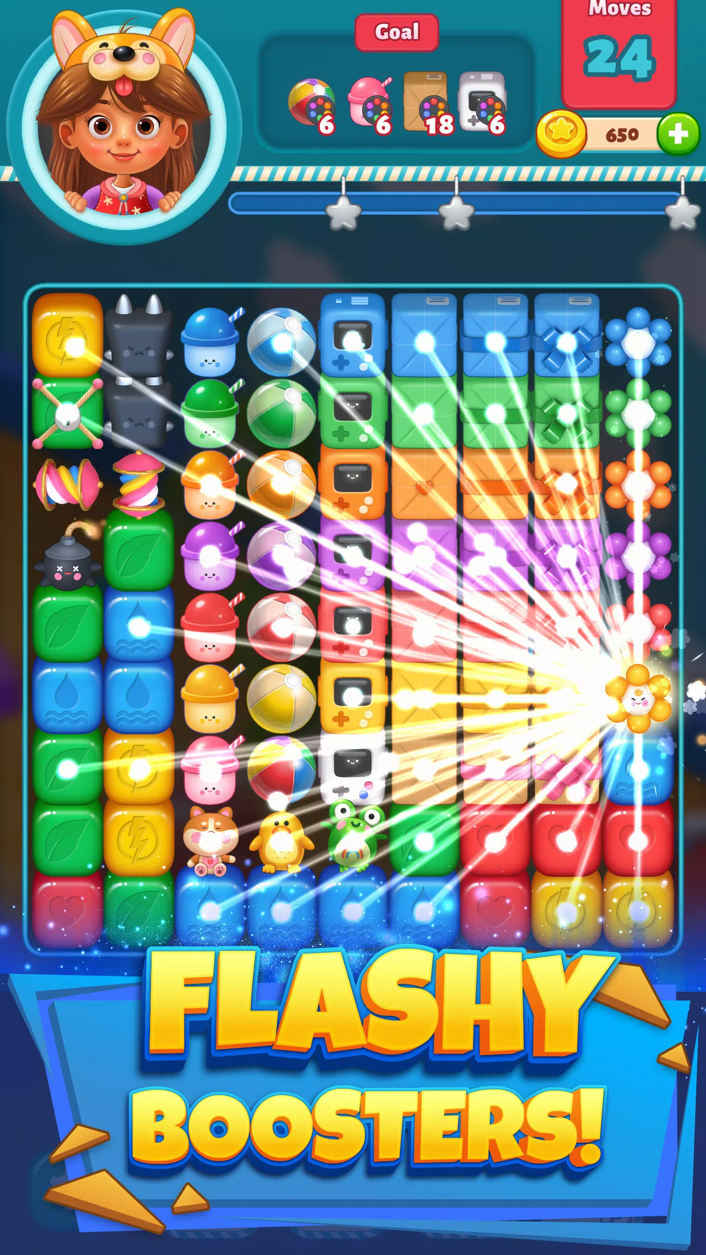 Epic Blast 3D: Toy Match Party Capture d'écran 3
