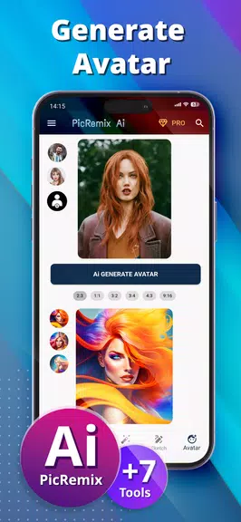 PicRemix AI Art & Avatars Скриншот 0