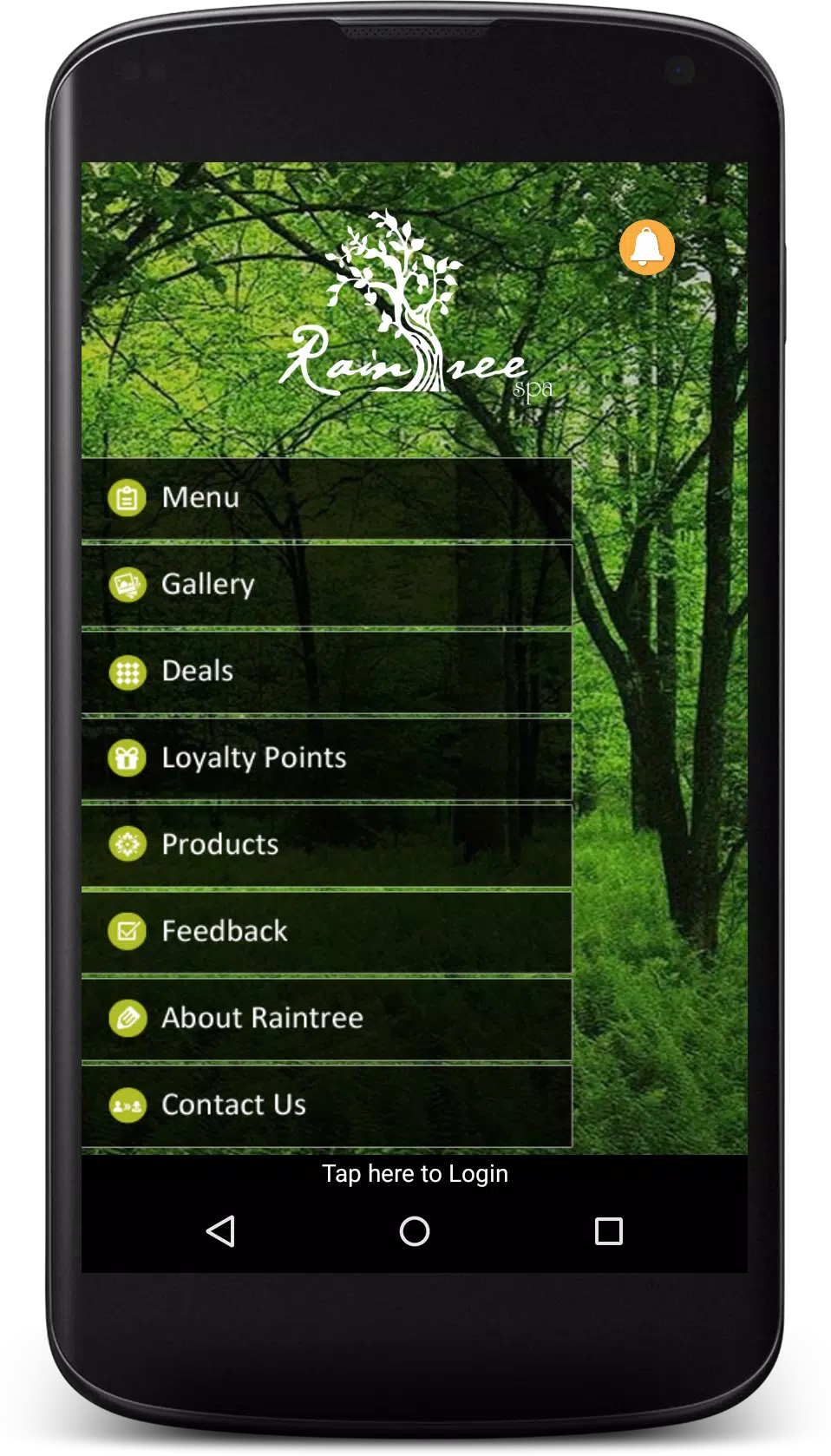 Raintree Spa Screenshot 1