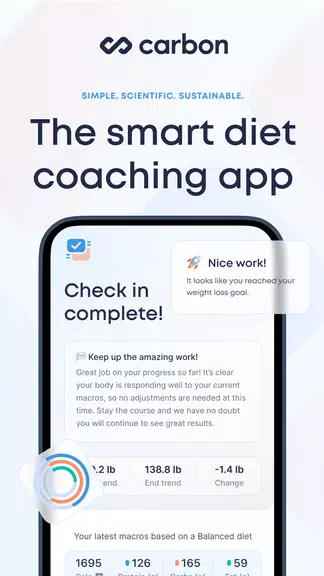 Carbon - Macro Coach & Tracker Zrzut ekranu 0