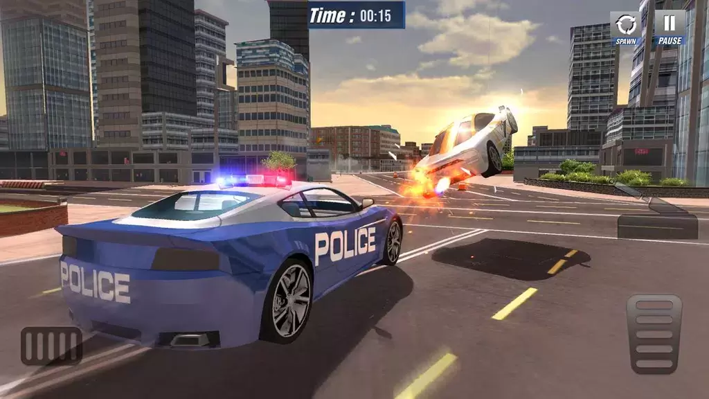 Police Car Sim Ảnh chụp màn hình 1