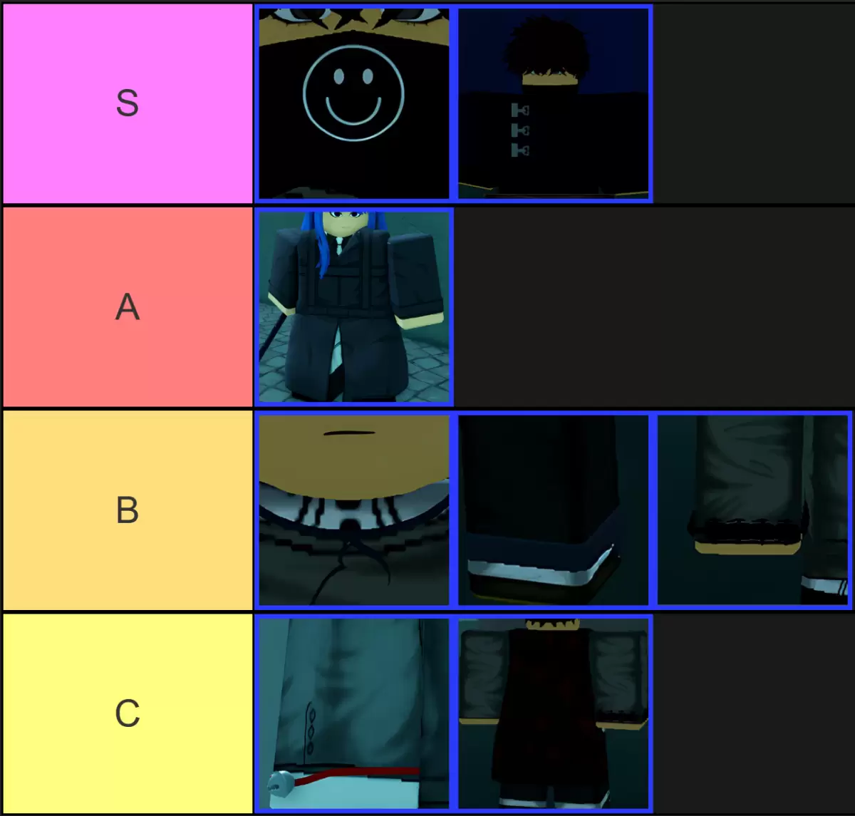 Ghoul://RE Equipment Tier List