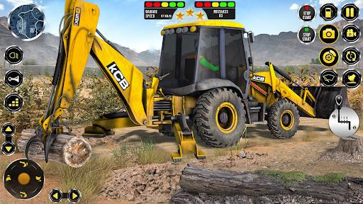 Heavy Excavator JCB Games Zrzut ekranu 1