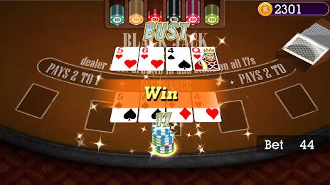 Casino Blackjack應用截圖第2張