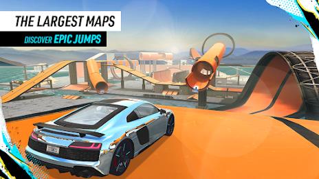 Car Stunt Races: Mega Ramps Captura de pantalla 2