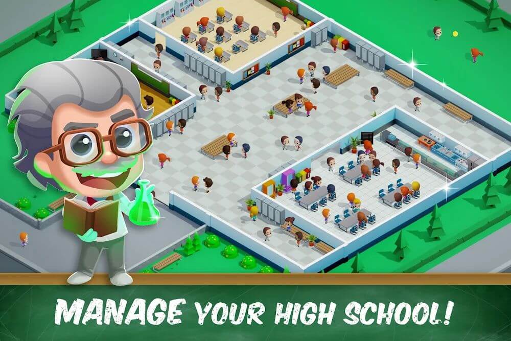 Idle High School Tycoon Mod應用截圖第3張