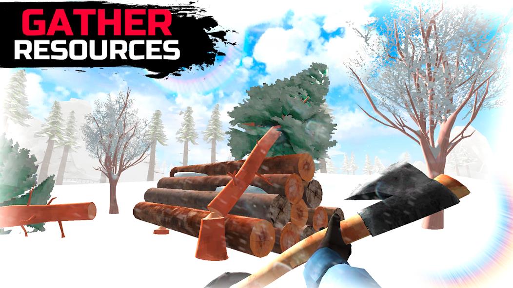 WinterCraft: Survival Forest Mod 스크린샷 3