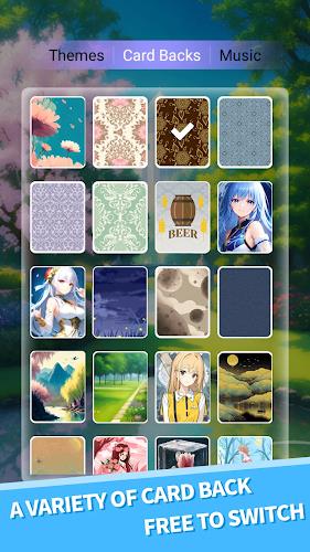 Anime Solitaire Ảnh chụp màn hình 2