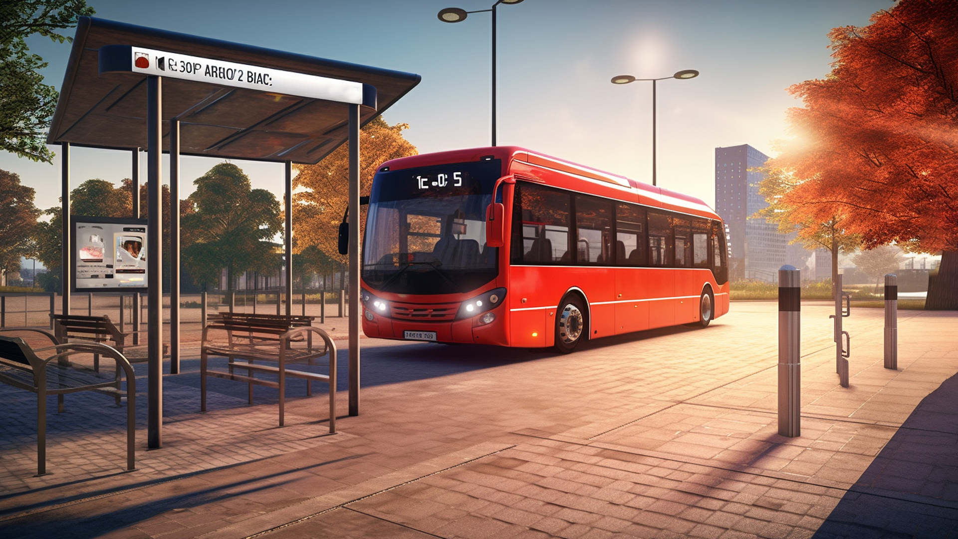 US Bus Simulator: 3D Bus Games Ảnh chụp màn hình 2