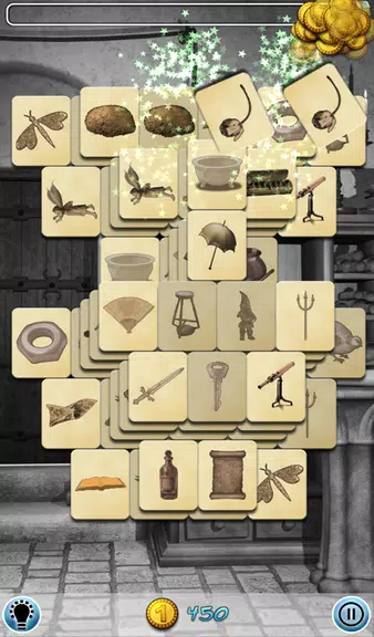 Schermata Mahjong: A Wizards World 2