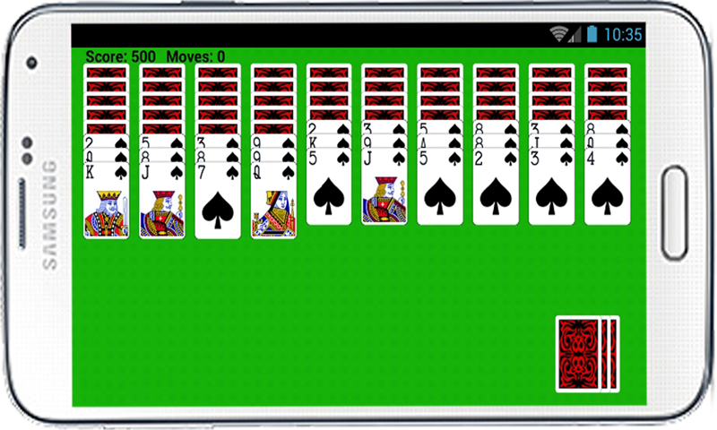 Spider Solitaire Free Game HD ဖန်သားပြင်ဓာတ်ပုံ 2