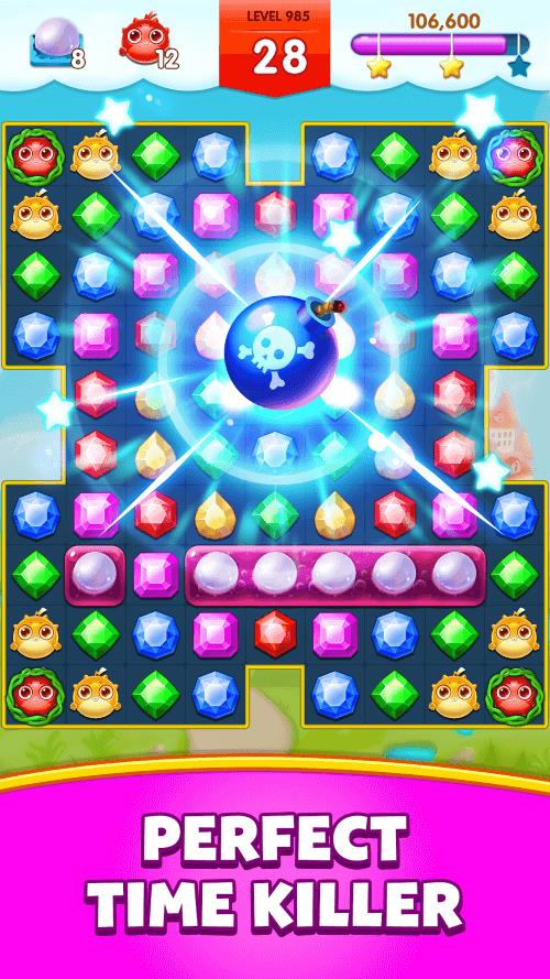Jewels Legend - Match 3 Puzzle Captura de pantalla 3