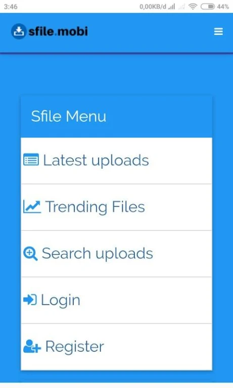Sfile Mobi - Monetizing Your File Capture d'écran 2