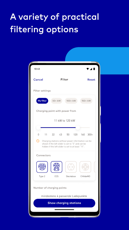 EnBW mobility+: EV charging Tangkapan skrin 2