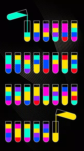 SortPuz 3D: Water Color Sort ภาพหน้าจอ 2