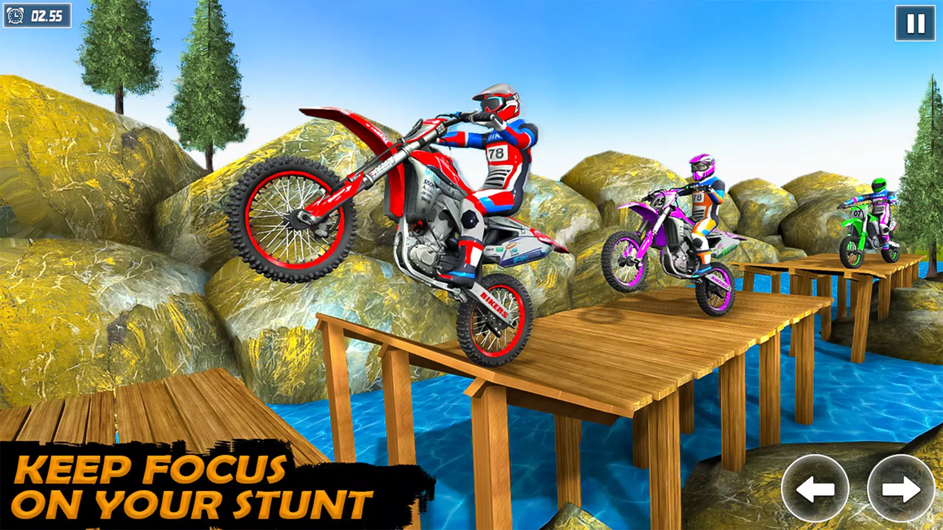 Motocross Dirt Bike Race Game ภาพหน้าจอ 2