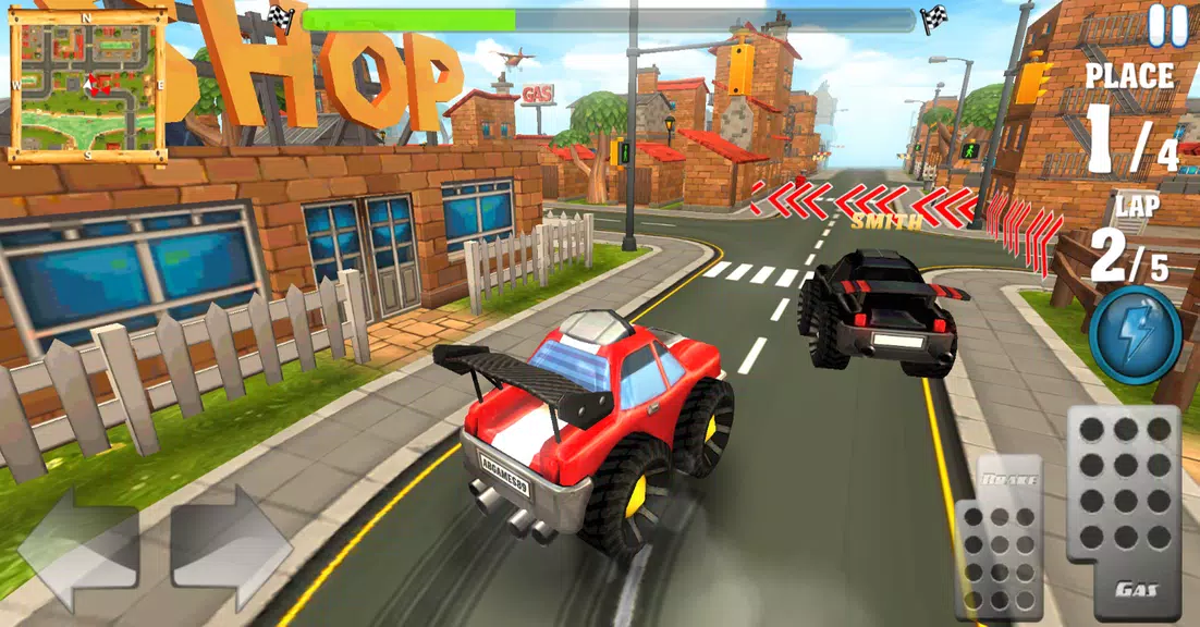 Schermata Cartoon Hot Racer 3D 3