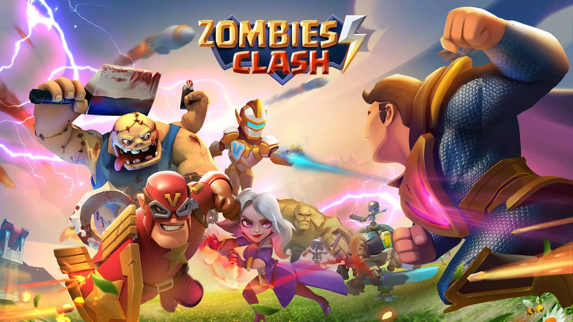 Zombies Clash Ekran Görüntüsü 0