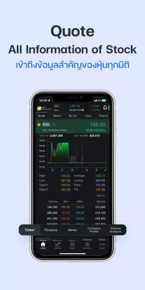 efin Mobile: Stock & Fund স্ক্রিনশট 1