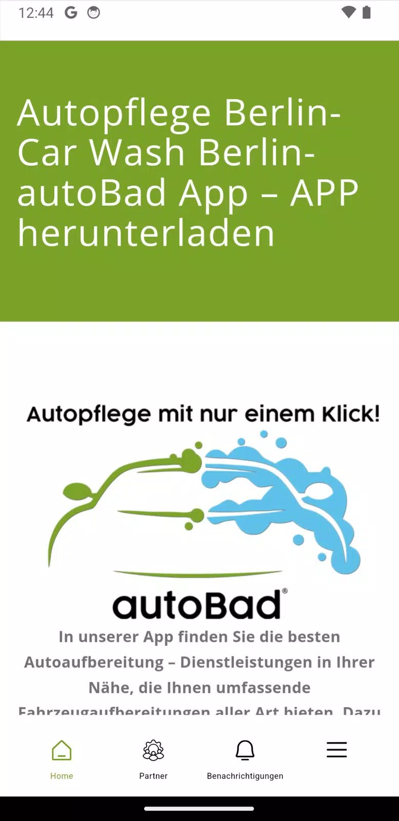 Schermata autoBad 1