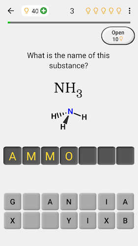 Chemical Substances: Chem-Quiz স্ক্রিনশট 1