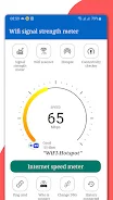 WiFi analyzer, WiFi speedmeter Ảnh chụp màn hình 1