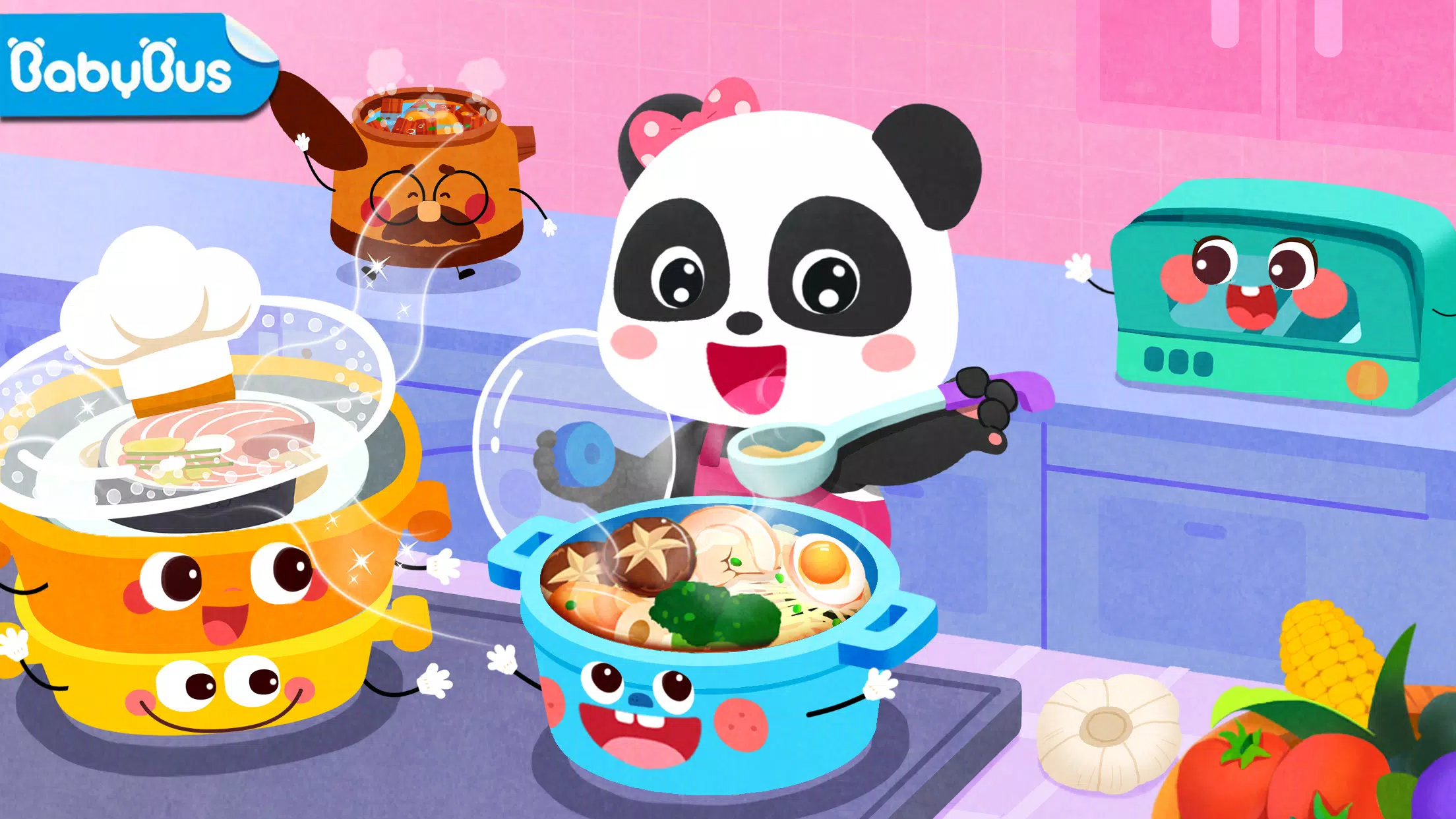 Baby Panda's Kitchen Party Tangkapan skrin 0