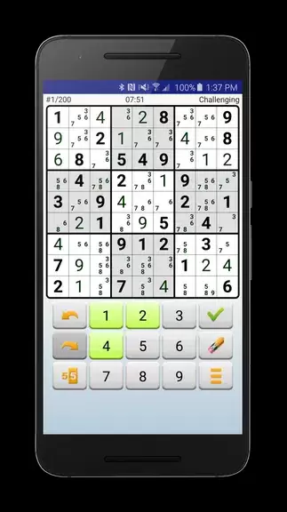 Sudoku 2Go ဖန်သားပြင်ဓာတ်ပုံ 1