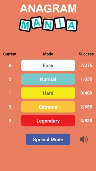 Anagram Mania スクリーンショット 0