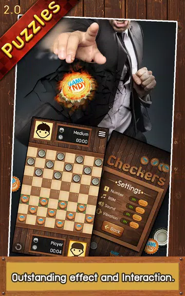 Thai Checkers - Genius Puzzle Screenshot 2