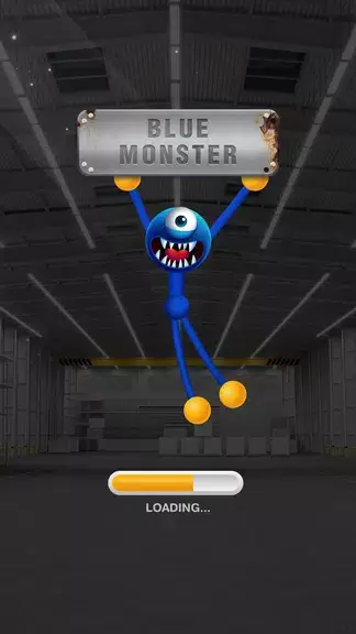 Schermata Blue Monster: Stretch Game 0