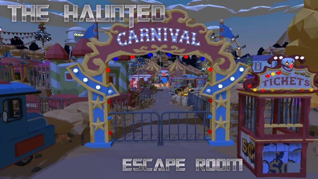 "Mrzapps revela o quebra -cabeça da sala de escape 'The Haunted Carnival'