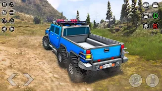 Offroad Jeep Driving Jeep Game Ekran Görüntüsü 0