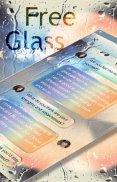 Free Glass Emoji Keyboard Skin Ảnh chụp màn hình 0