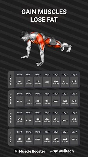 Workout Planner Muscle Booster应用截图第3张