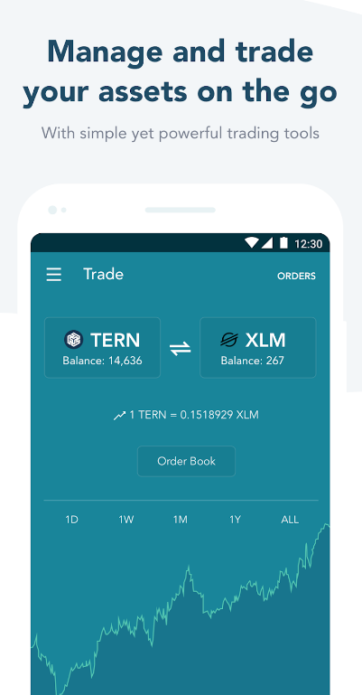 LOBSTR Wallet. Buy Stellar XLM Screenshot 1