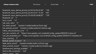 SetEdit SettingsDatabaseEditor スクリーンショット 3