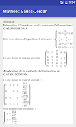 Matrice : Gauss-Jordan Captura de tela 2