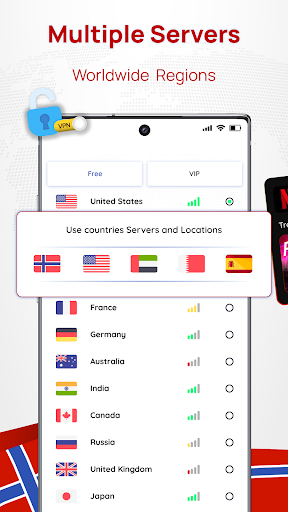 Norway VPN: Get Norway IP Captura de pantalla 1