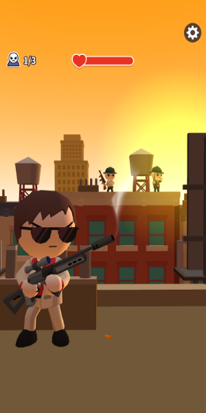 Mafia Sniper — Wars of Clans Screenshot 0